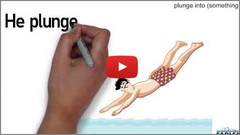 Plunge into - Idioms by The Free Dictionary